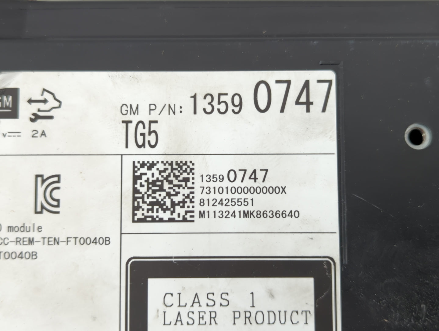2014-2014 Gmc Sierra 1500 Am Fm Cd Player Radio Receiver - Oemusedautoparts1.com
