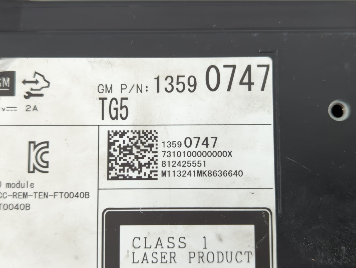 2014-2014 Gmc Sierra 1500 Am Fm Cd Player Radio Receiver - Oemusedautoparts1.com