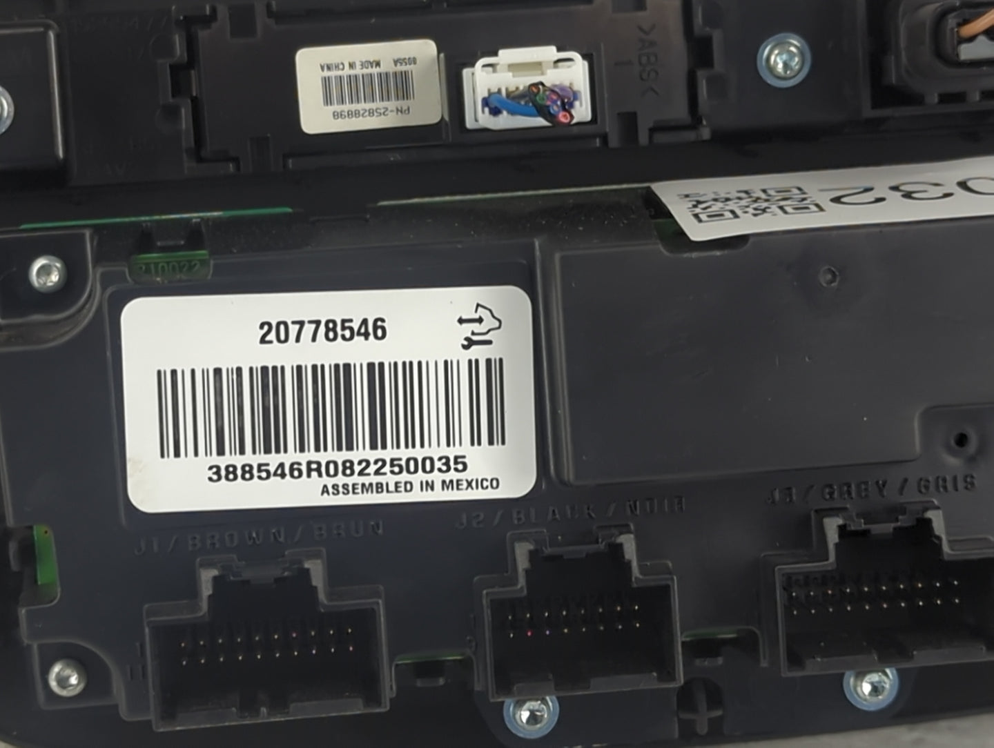 2014 Gmc Sierra 2500 Pickup Climate Control Module Temperature AC/Heater Replacement P/N: 20778546 Fits Fits 2012 2013 OEM U
