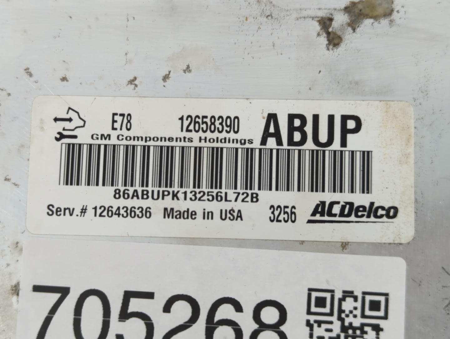 2012-2016 Gmc Sierra 3500 PCM Engine Control Computer ECU ECM PCU OEM P/N:12658390 12643636 Fits OEM Used Auto Parts - Oemus