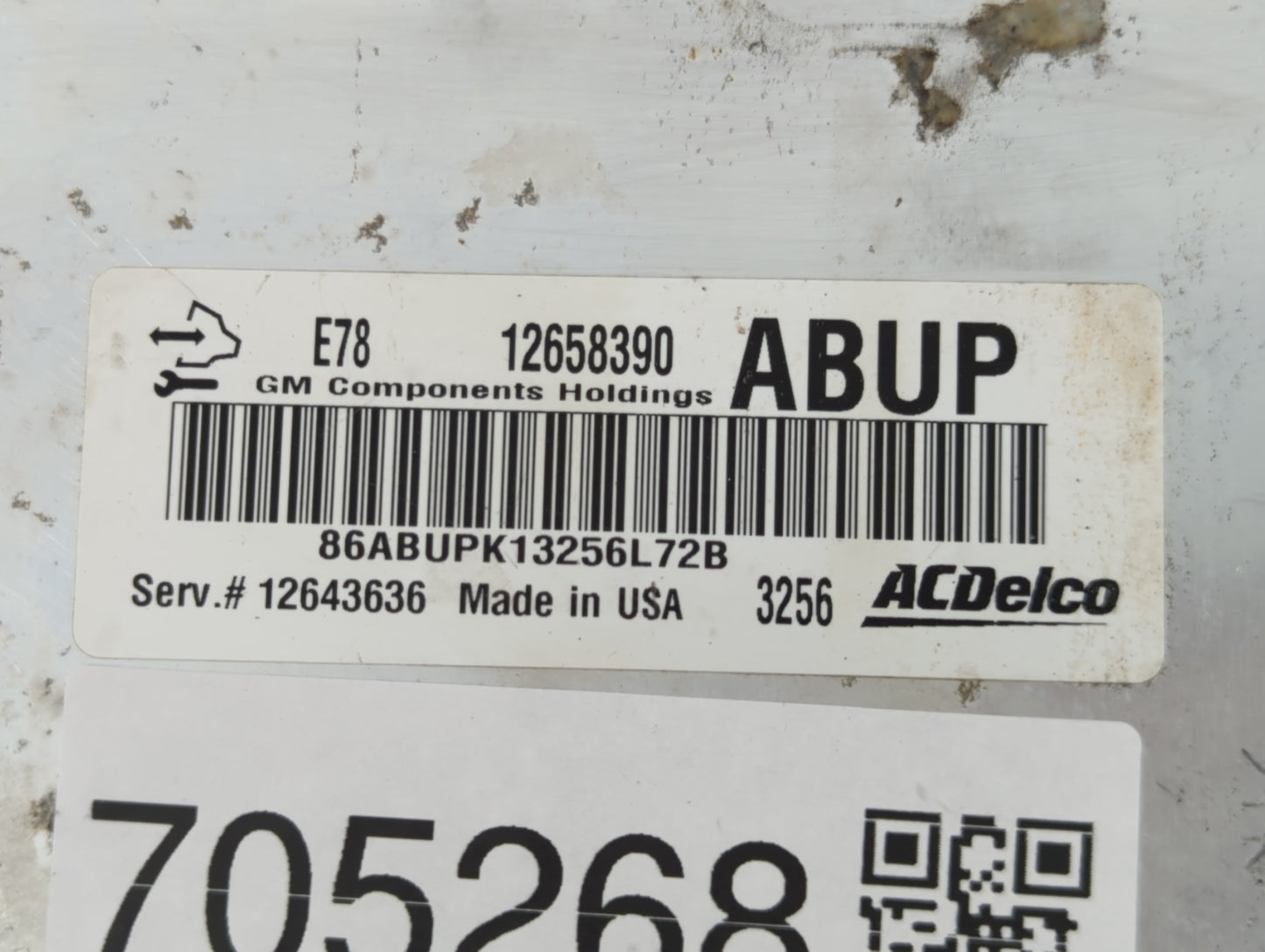 2012-2016 Gmc Sierra 3500 PCM Engine Control Computer ECU ECM PCU OEM P/N:12658390 12643636 Fits OEM Used Auto Parts - Oemus