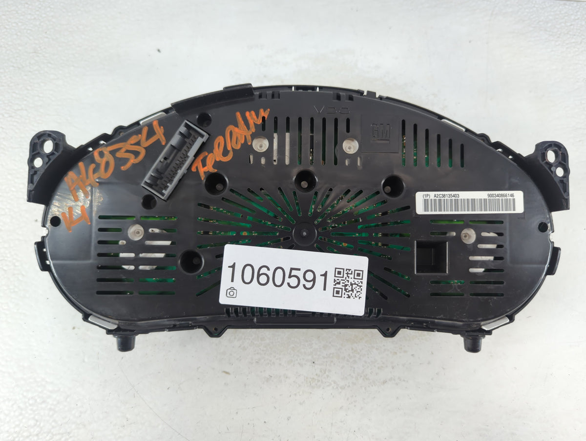 2013-2017 Gmc Terrain Instrument Cluster Speedometer Gauges P/N:A2C38135403 Miles: Fits Fits 2013 2014 2015 2016 2017 OEM Us