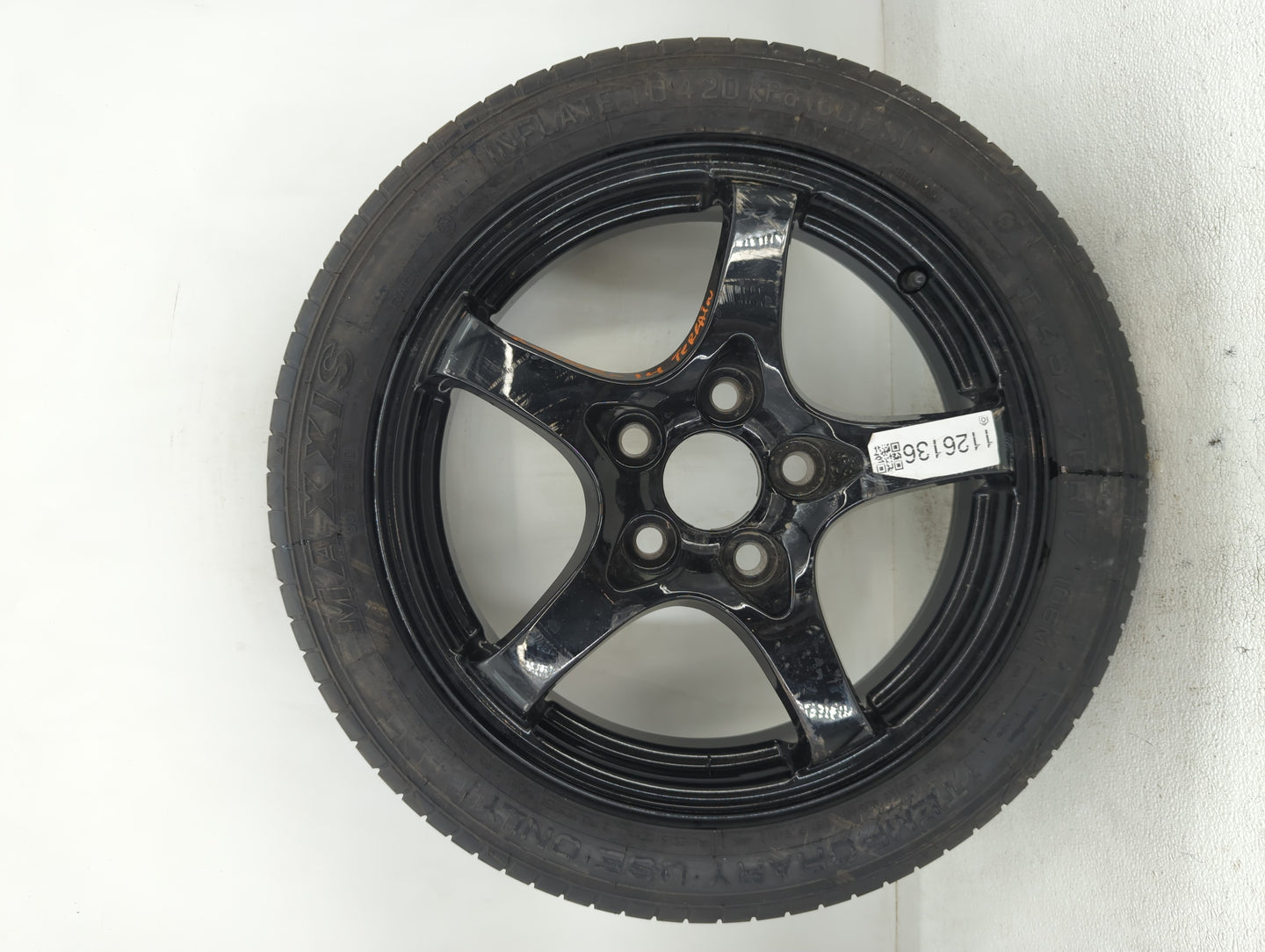 2014-2014 Gmc Terrain Spare Donut Tire Wheel Rim Oem - Oemusedautoparts1.com