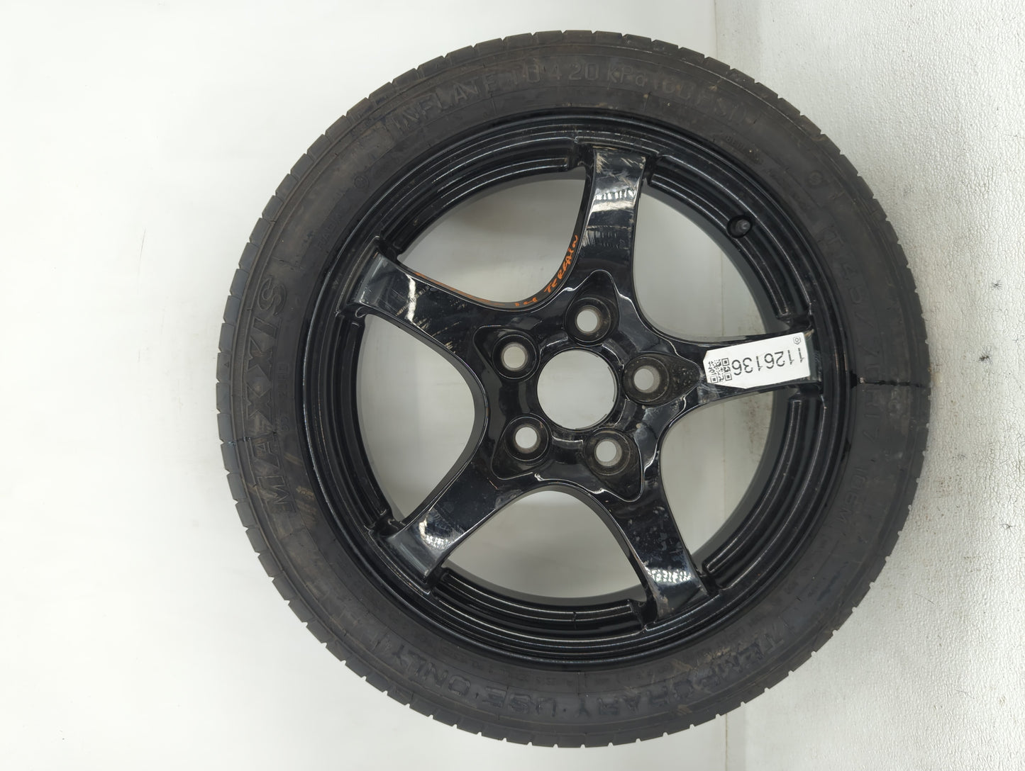 2014-2014 Gmc Terrain Spare Donut Tire Wheel Rim Oem - Oemusedautoparts1.com