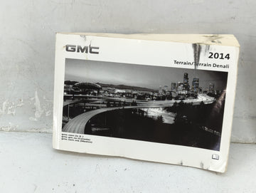 2014 Gmc Terrain Owners Manual Book Guide OEM Used Auto Parts