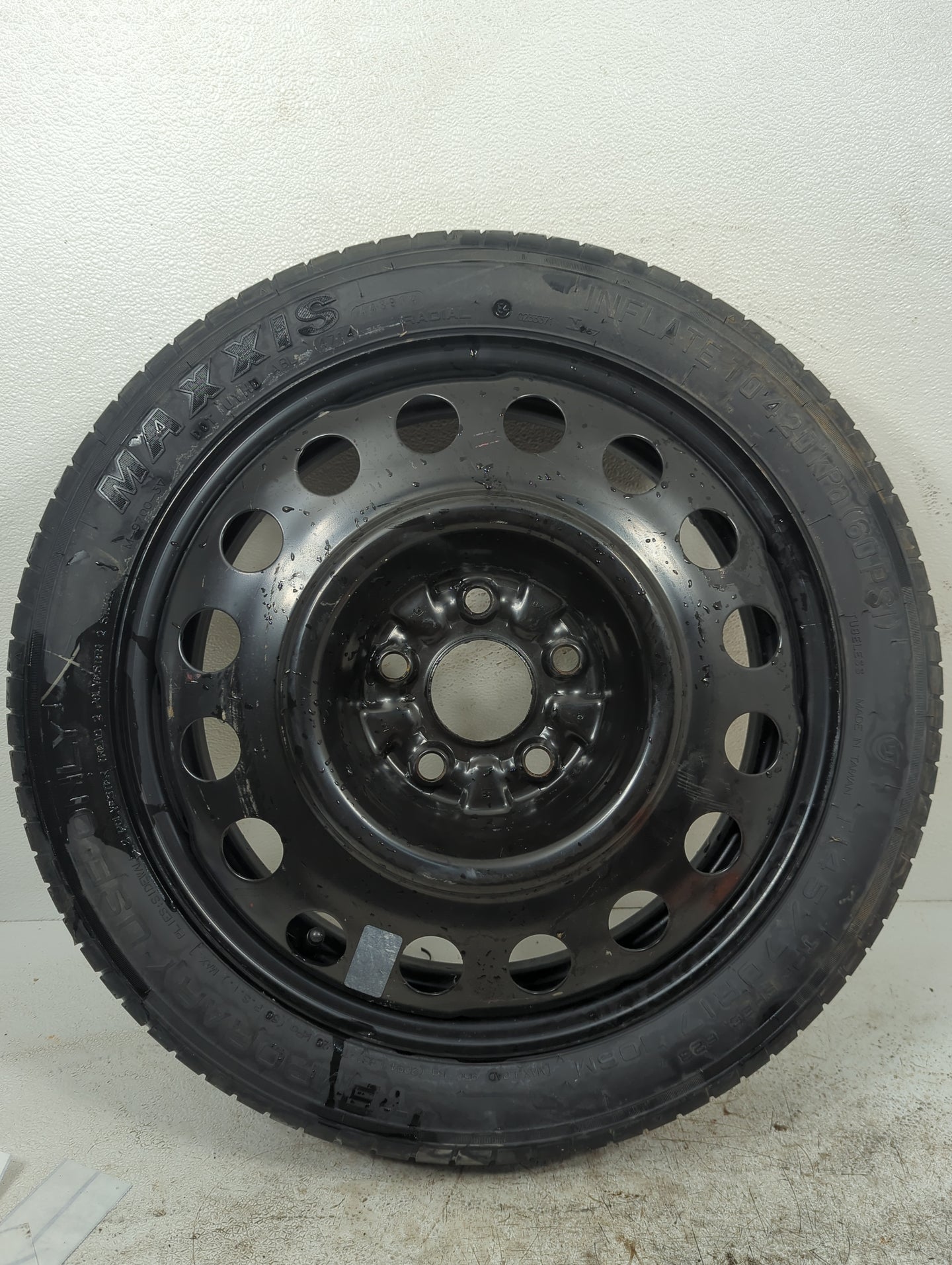 2014-2017 Gmc Terrain Spare Donut Tire Wheel Rim Oem 1142705 - Oemusedautoparts1.com
