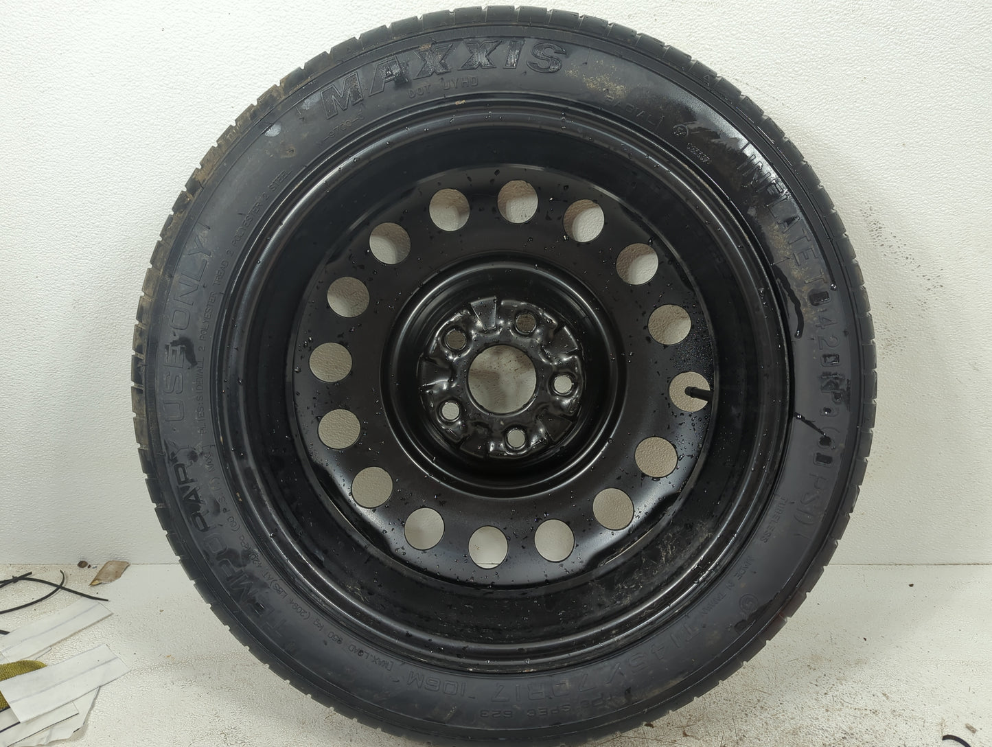 2014-2017 Gmc Terrain Spare Donut Tire Wheel Rim Oem 1142705 - Oemusedautoparts1.com