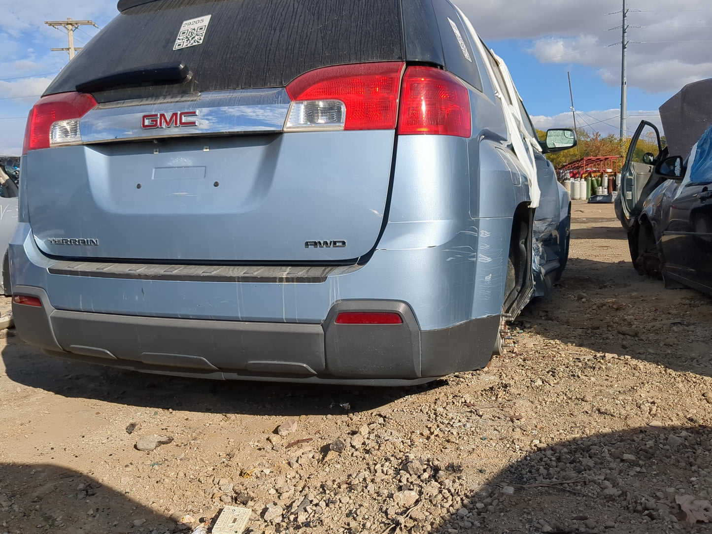 2013-2015 Gmc Terrain Rear Bumper Assembly Oem - Oemusedautoparts1.com