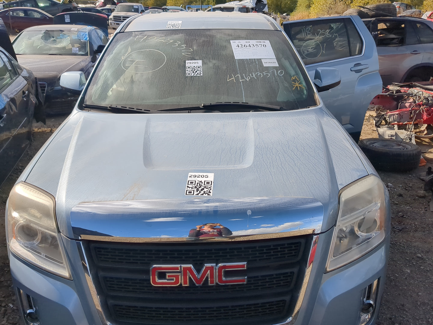 2010-2015 Gmc Terrain Hood Oem - Oemusedautoparts1.com