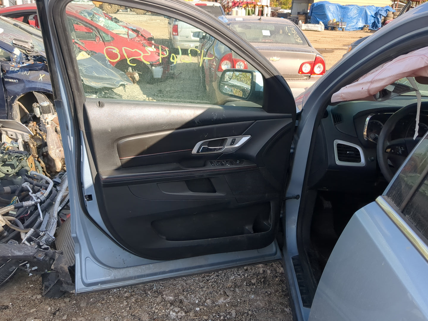 2014 Gmc Terrain Front Left Driver Interior Door Panel Trim 1193627 - Oemusedautoparts1.com