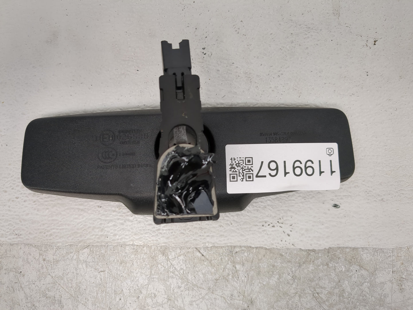 2010-2017 Gmc Terrain Interior Rear View Mirror Replacement OEM P/N:E11026538 Fits OEM Used Auto Parts - Oemusedautoparts1.c