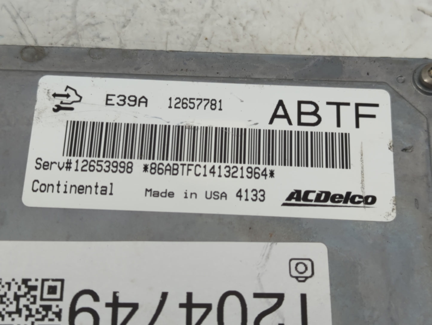 2013-2016 Gmc Terrain PCM Engine Control Computer ECU ECM PCU OEM P/N:12657781 Fits Fits 2013 2014 2015 2016 OEM Used Auto P