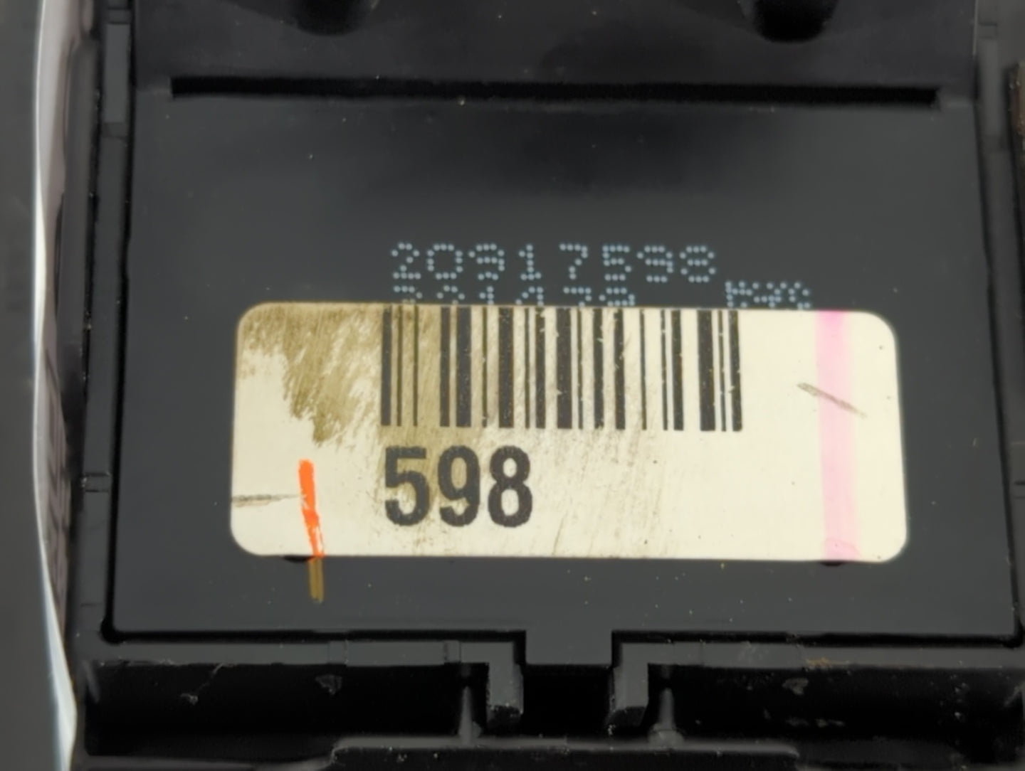 2010-2017 Gmc Terrain Master Power Window Switch Replacement Driver Side Left P/N:20917598 Fits OEM Used Auto Parts - Oemuse