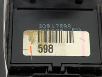2010-2017 Gmc Terrain Master Power Window Switch Replacement Driver Side Left P/N:20917598 Fits OEM Used Auto Parts - Oemuse