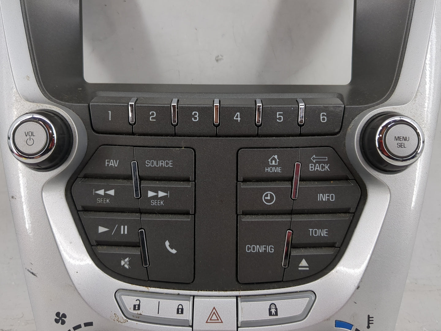 2012-2015 Gmc Terrain Radio Control Panel 1225736 - Oemusedautoparts1.com