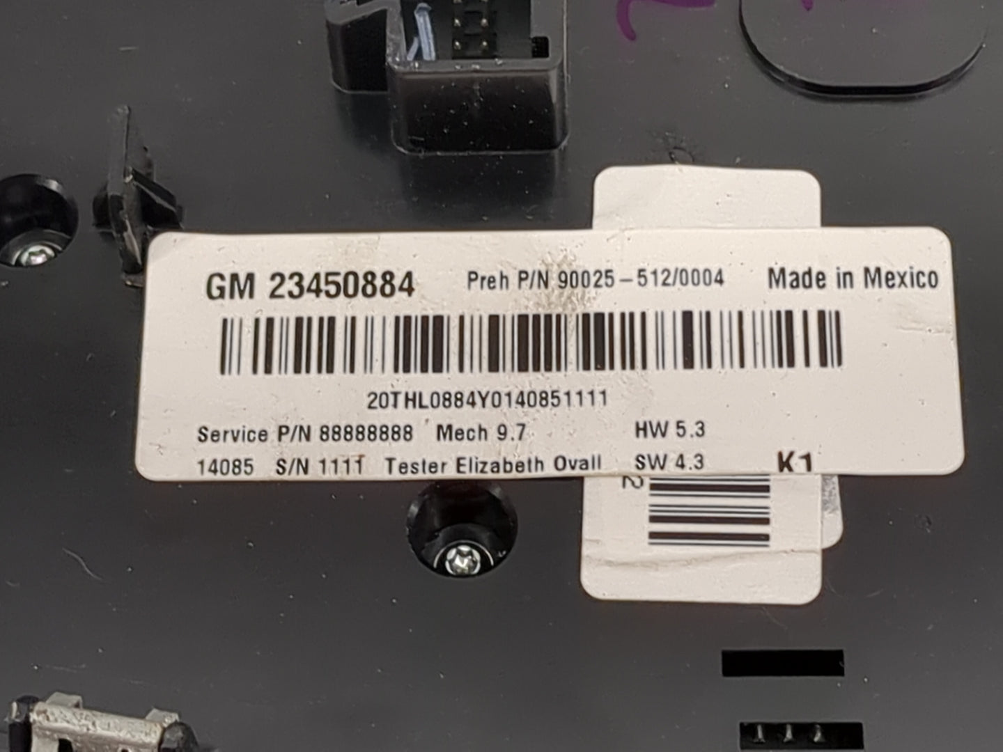 2012-2015 Gmc Terrain Radio Control Panel 1225736 - Oemusedautoparts1.com