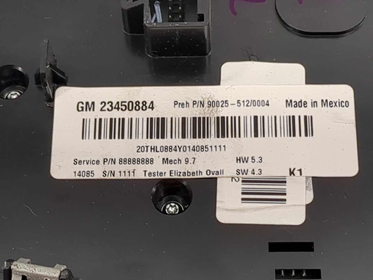 2012-2015 Gmc Terrain Radio Control Panel 1225736 - Oemusedautoparts1.com