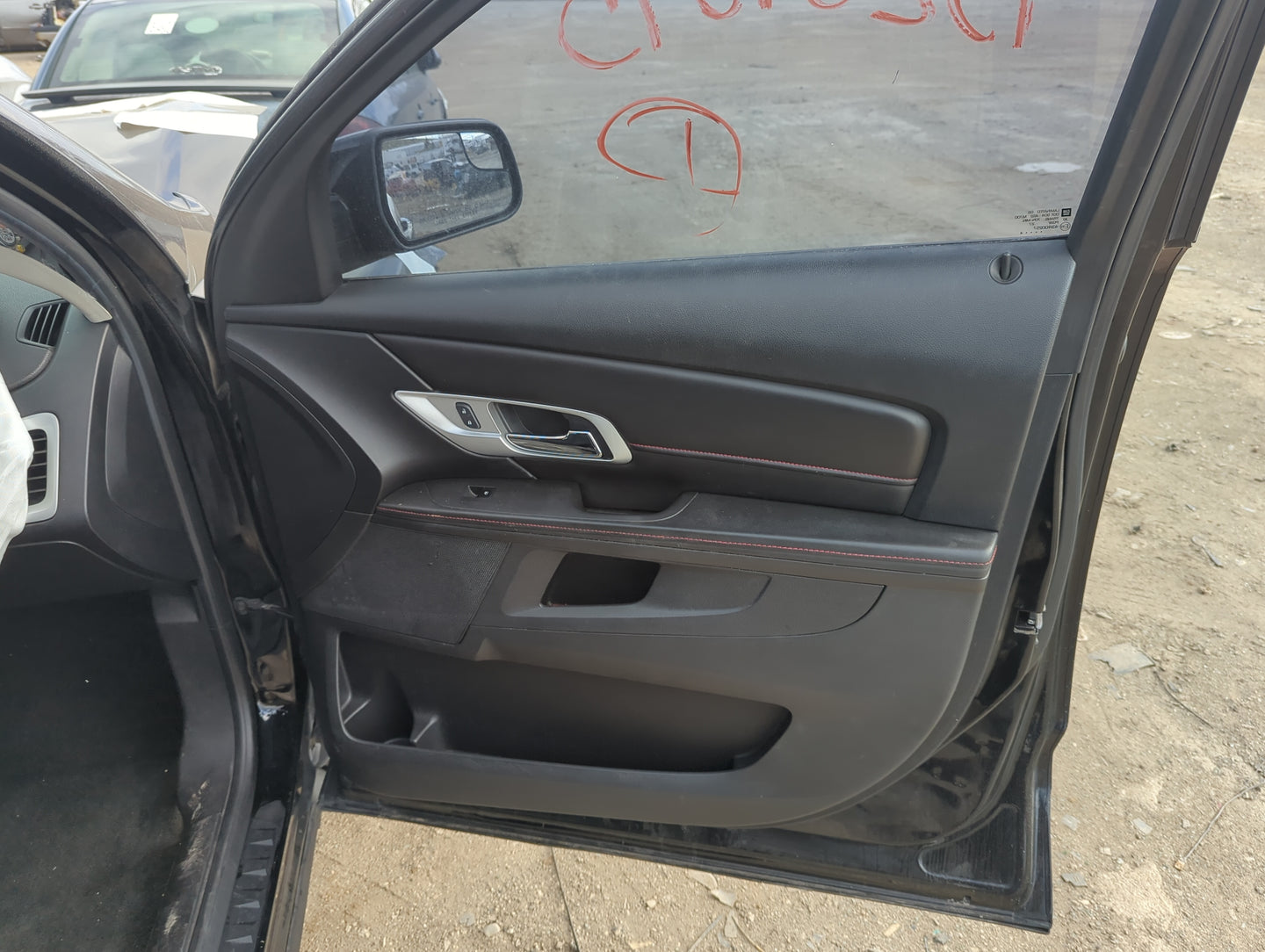 2014 Gmc Terrain Front Right Passenger Interior Door Panel Trim 1225791 - Oemusedautoparts1.com