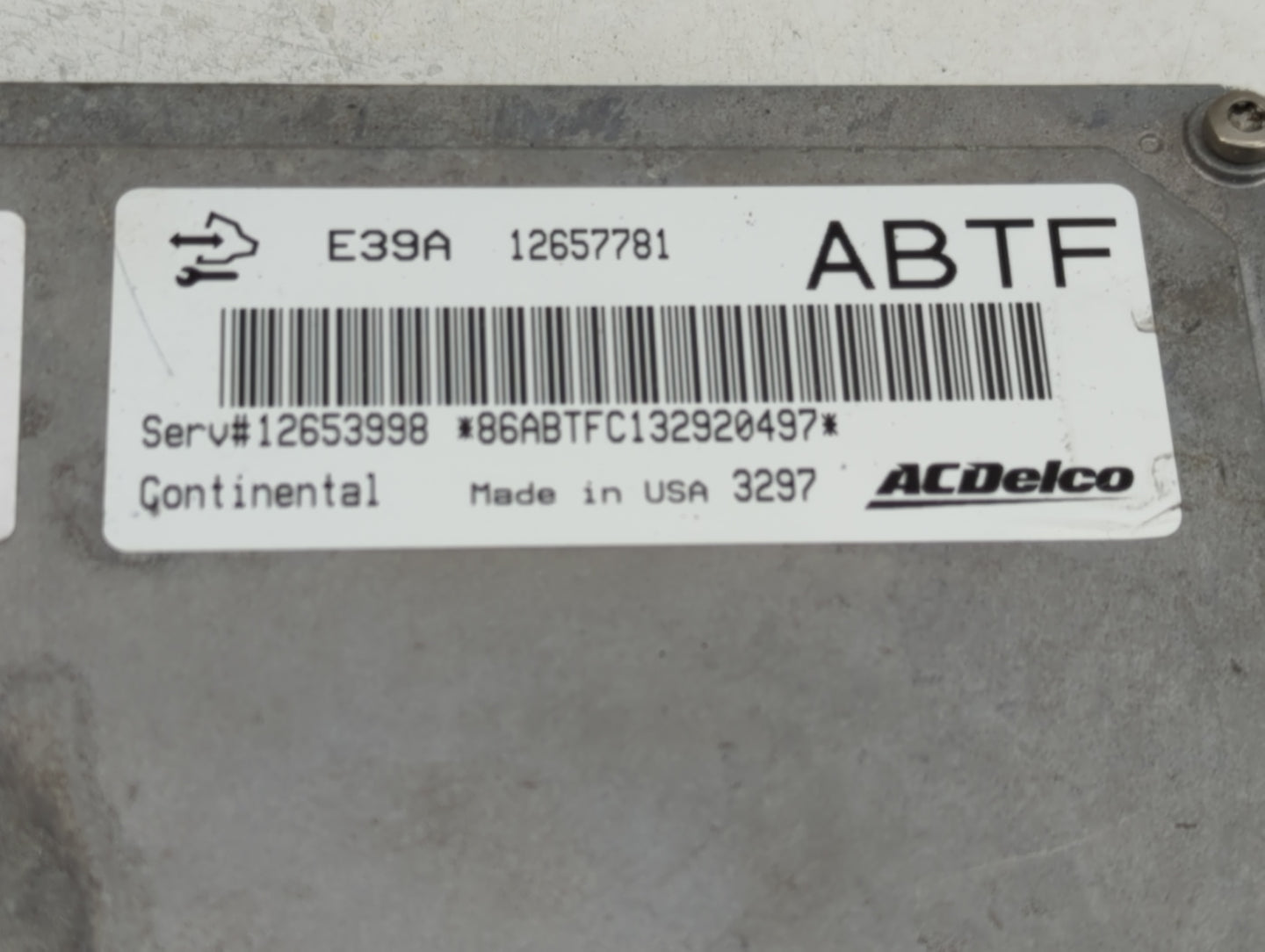 2013-2016 Gmc Terrain PCM Engine Control Computer ECU ECM PCU OEM P/N:12657781 Fits Fits 2013 2014 2015 2016 OEM Used Auto P