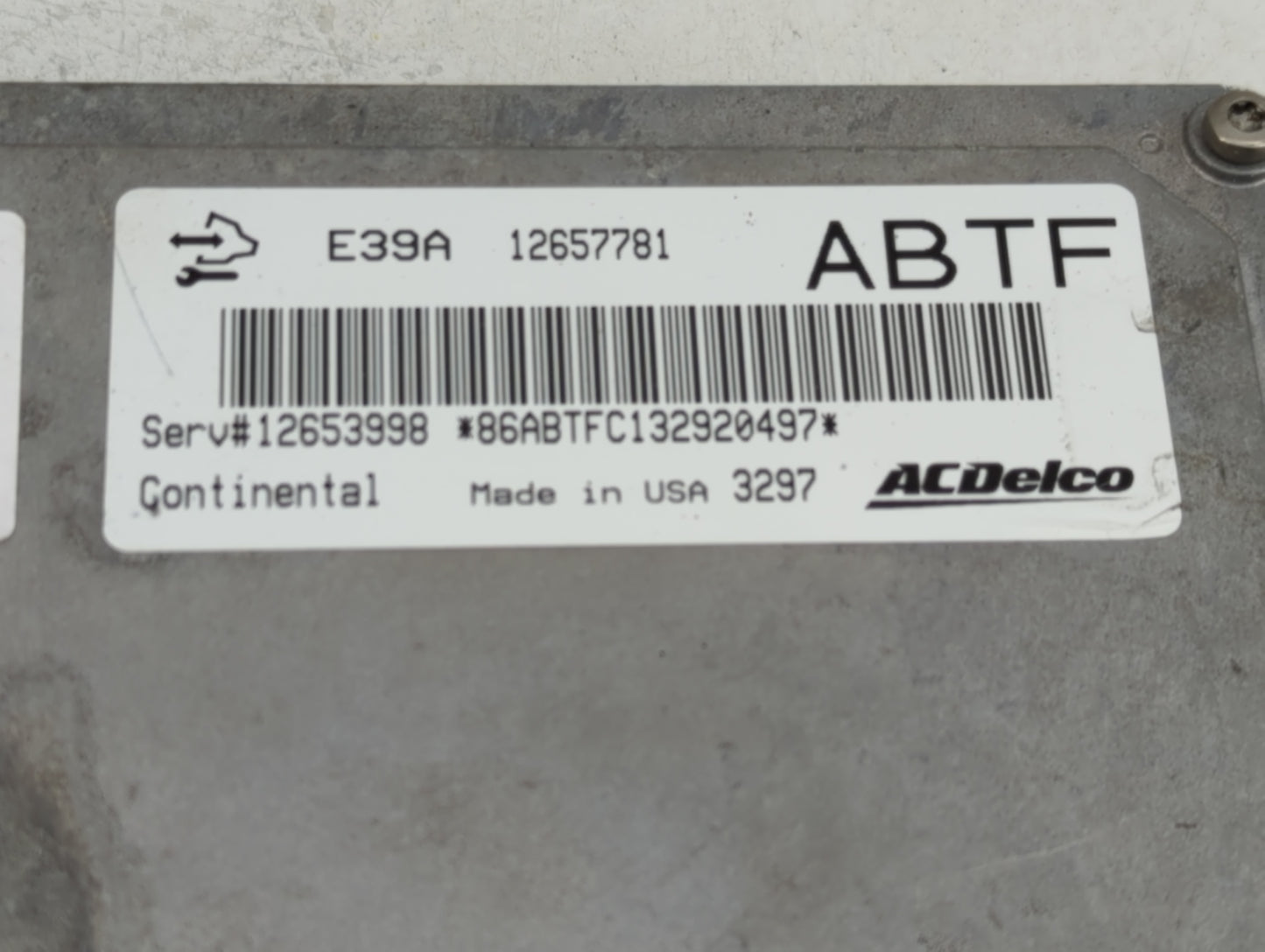 2013-2016 Gmc Terrain PCM Engine Control Computer ECU ECM PCU OEM P/N:12657781 Fits Fits 2013 2014 2015 2016 OEM Used Auto P