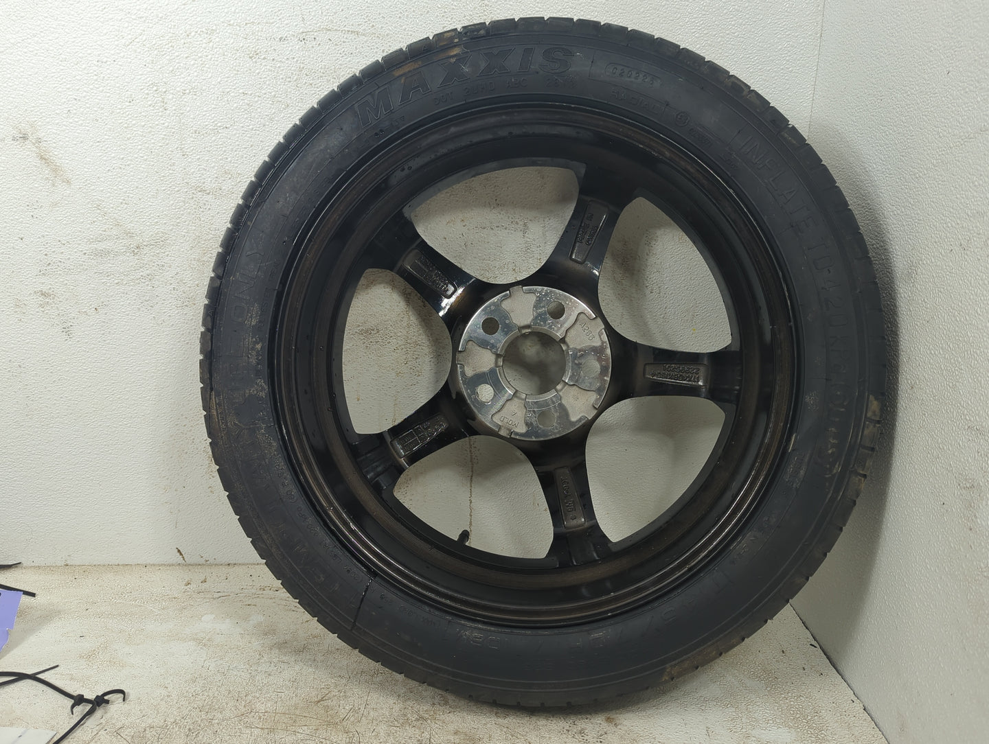 2014-2015 Gmc Terrain Spare Donut Tire Wheel Rim Oem - Oemusedautoparts1.com