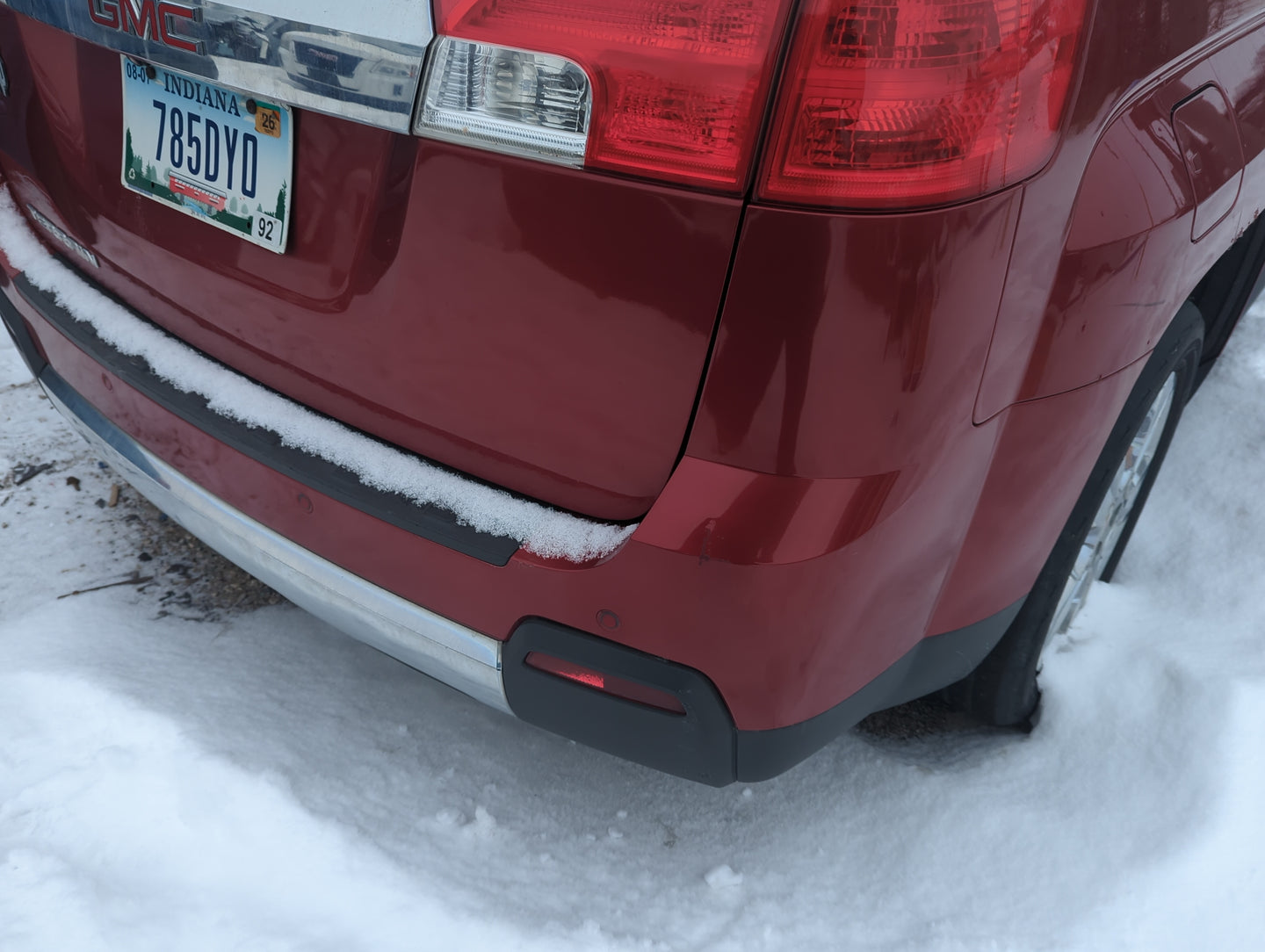 2010-2015 Gmc Terrain Rear Bumper Assembly Oem 1352467 - Oemusedautoparts1.com