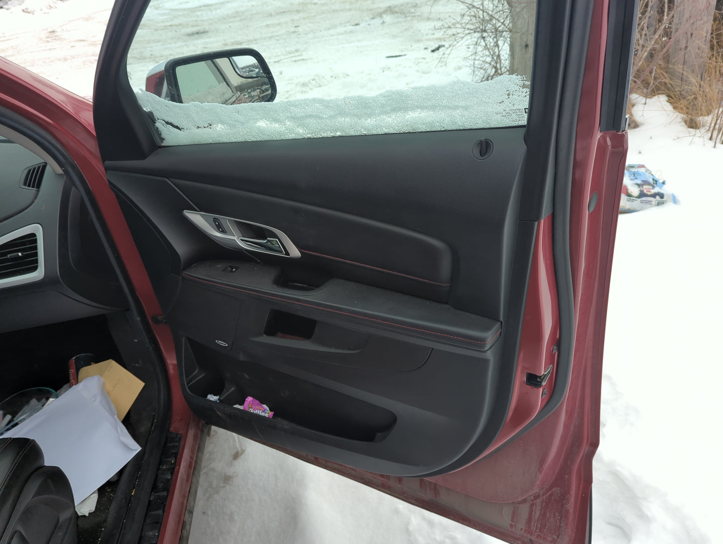 2014 Gmc Terrain Front Right Passenger Interior Door Panel Trim 1352594 - Oemusedautoparts1.com