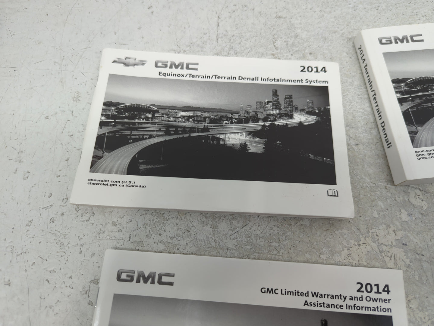 2014 Gmc Terrain Owners Manual Book Guide OEM Used Auto Parts - Oemusedautoparts1.com