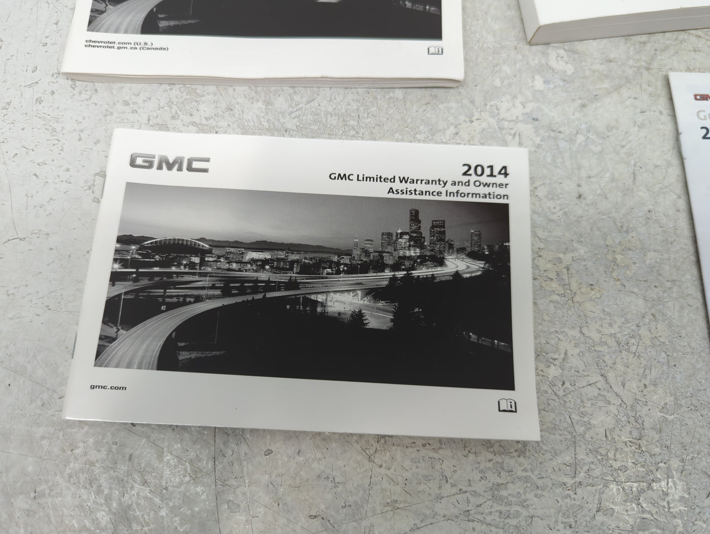 2014 Gmc Terrain Owners Manual Book Guide OEM Used Auto Parts - Oemusedautoparts1.com