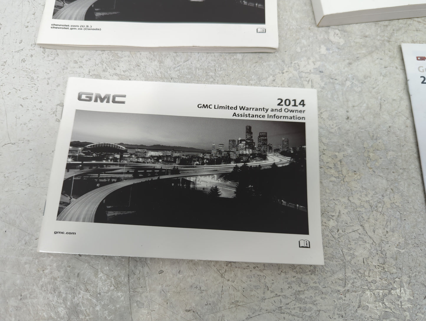 2014 Gmc Terrain Owners Manual Book Guide OEM Used Auto Parts - Oemusedautoparts1.com