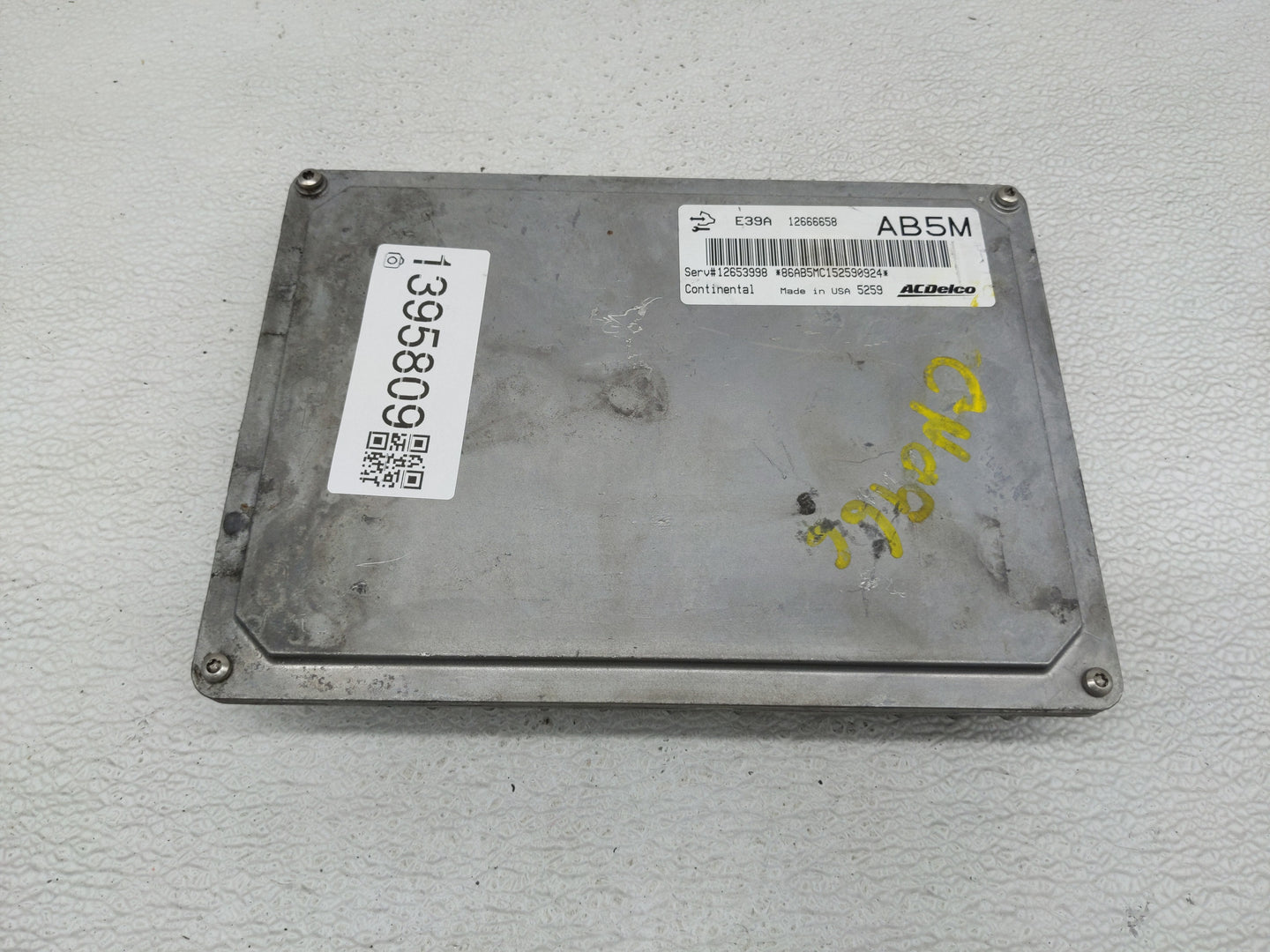 2013-2016 Gmc Terrain PCM Engine Control Computer ECU ECM PCU OEM P/N:12666658 Fits Fits 2013 2014 2015 2016 OEM Used Auto P
