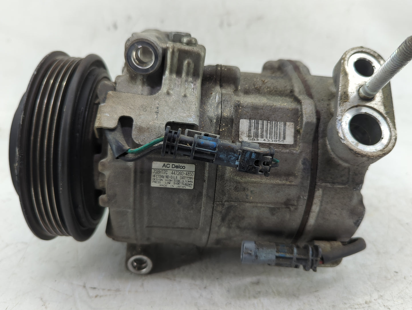 2012-2015 Gmc Terrain Air Conditioning A/c Ac Compressor Oem - Oemusedautoparts1.com