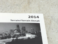 2014 Gmc Terrain Owners Manual Book Guide P/N:22852844 OEM Used Auto Parts - Oemusedautoparts1.com