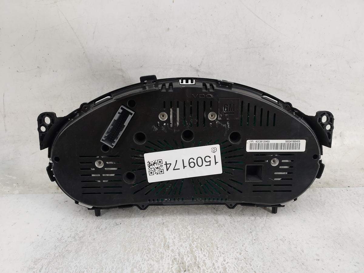 2013-2017 Gmc Terrain Instrument Cluster Speedometer Gauges P/N:A2C38135403 900341500429 Miles: Fits Fits 2013 2014 2015 201