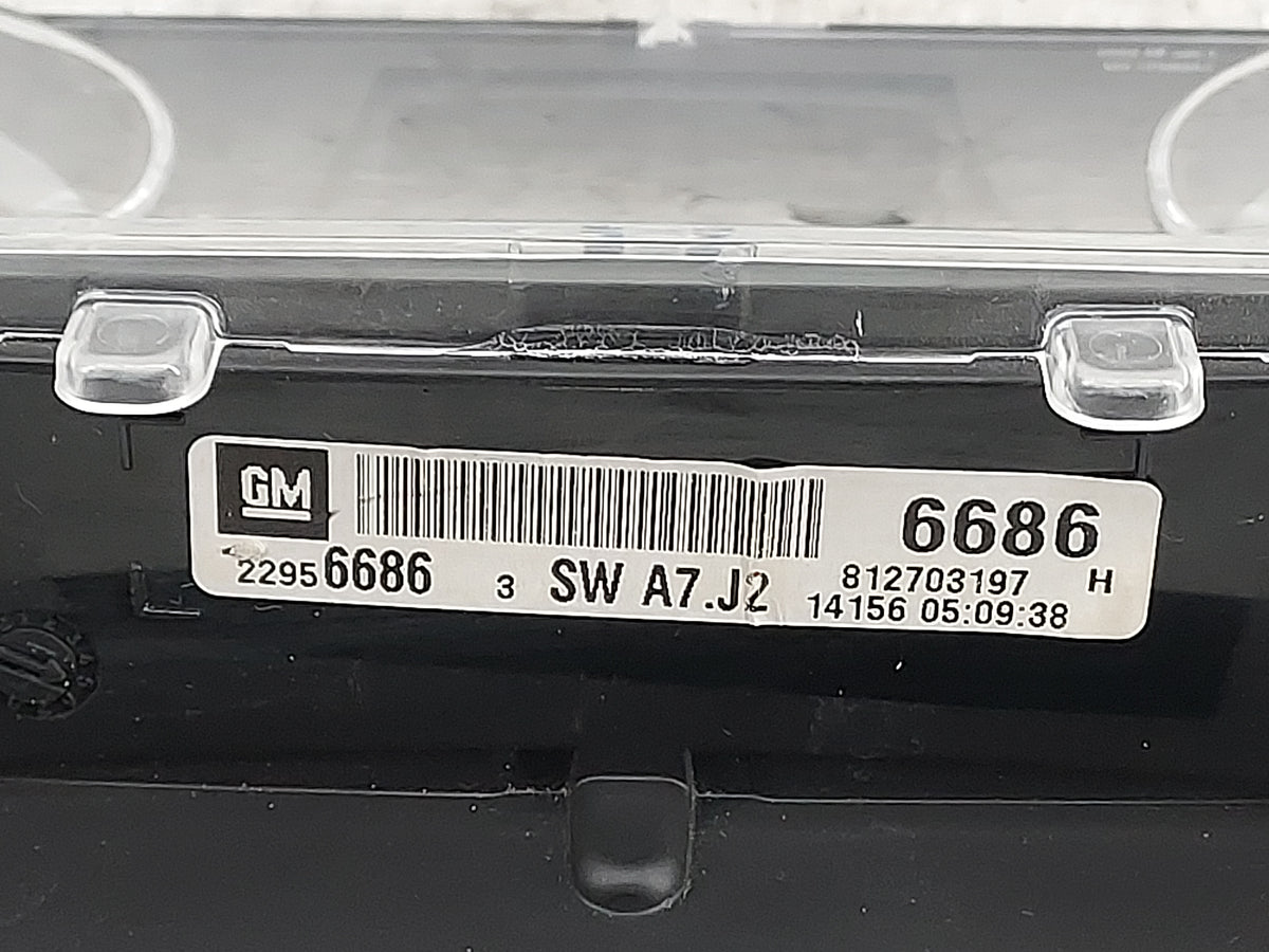 2013-2017 Gmc Terrain Instrument Cluster Speedometer Gauges P/N:A2C38135403 900341500429 Miles: Fits Fits 2013 2014 2015 201