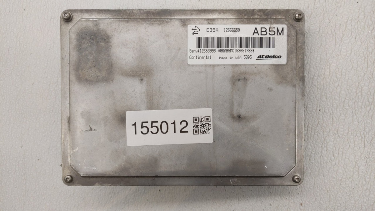 2013-2016 Gmc Terrain PCM Engine Control Computer ECU ECM PCU OEM P/N:12655476 12657776, 12644446 Fits 2013 2014 2015 2016 O
