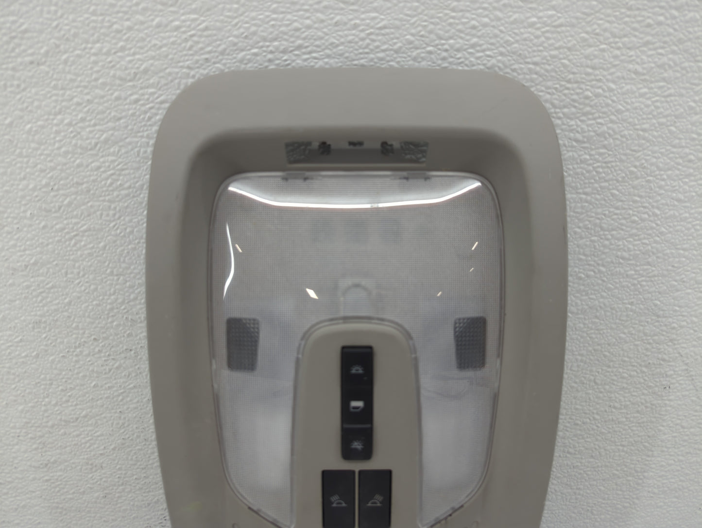 2014 Gmc Terrain Overhead Roof Console Grey - Oemusedautoparts1.com