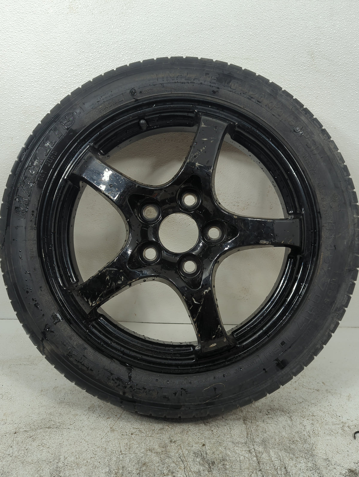 2014 Gmc Terrain Spare Donut Tire Wheel Rim Oem - Oemusedautoparts1.com