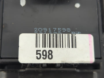 2010-2017 Gmc Terrain Master Power Window Switch Replacement Driver Side Left P/N:20917598 Fits OEM Used Auto Parts - Oemuse