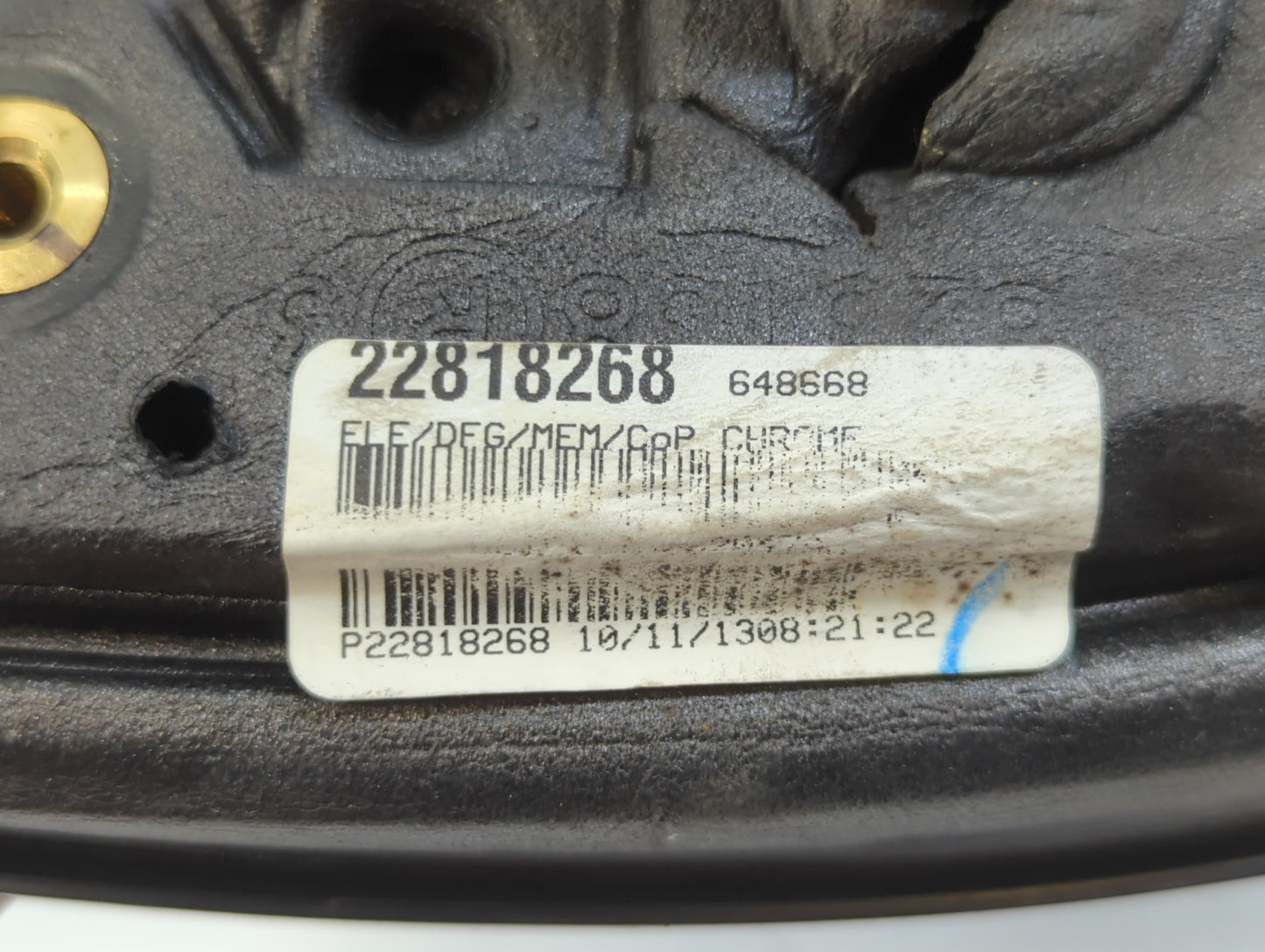 2014 Gmc Terrain Passenger Side View Mirror - Right Door Mirror OEM Used - Oemusedautoparts1.com