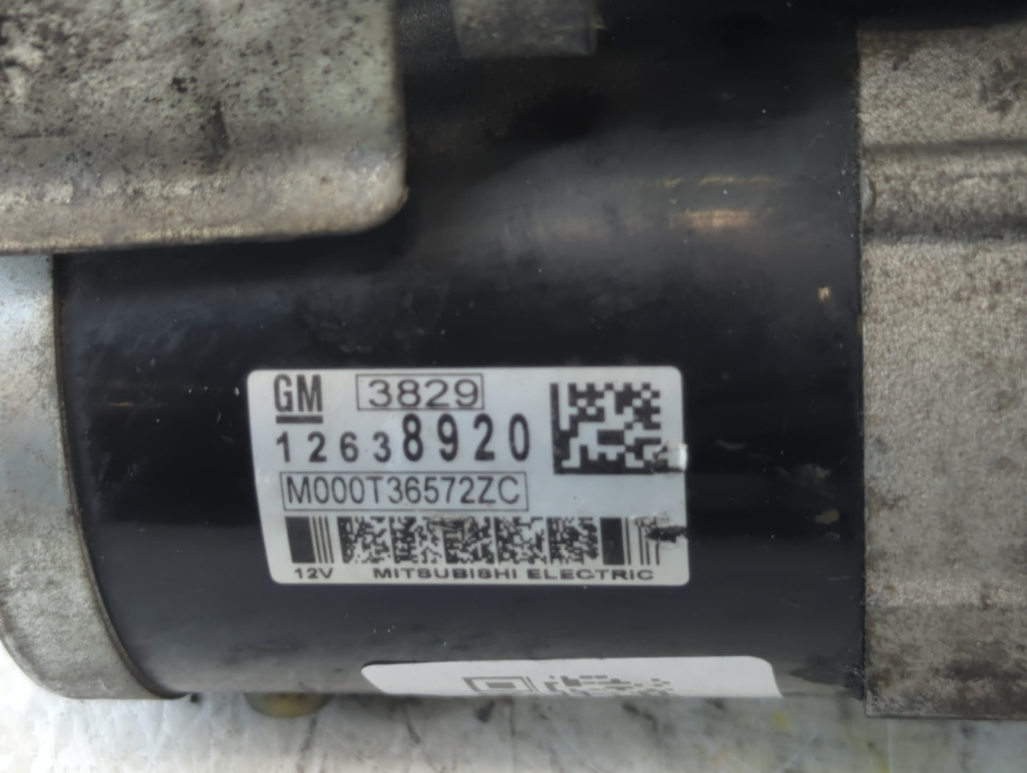 2010-2017 Gmc Terrain Car Starter Motor Solenoid OEM P/N:12638920 Fits OEM Used Auto Parts - Oemusedautoparts1.com