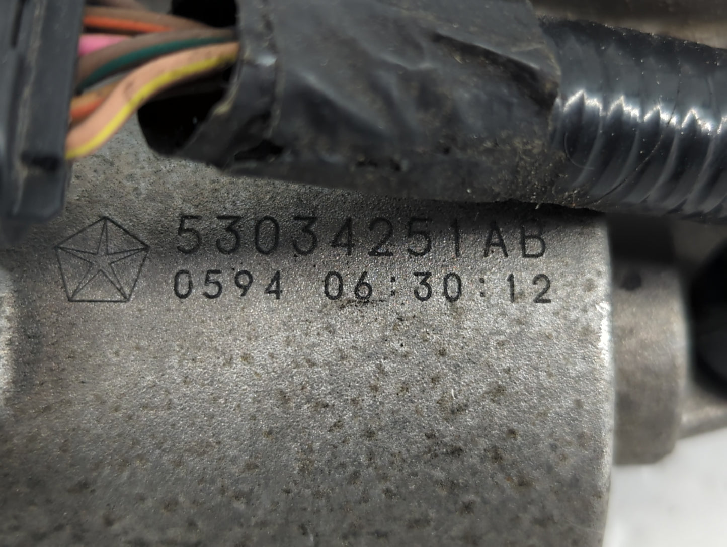 2014 Gmc Terrain Throttle Body P/N:53034251AB Fits OEM Used Auto Parts - Oemusedautoparts1.com