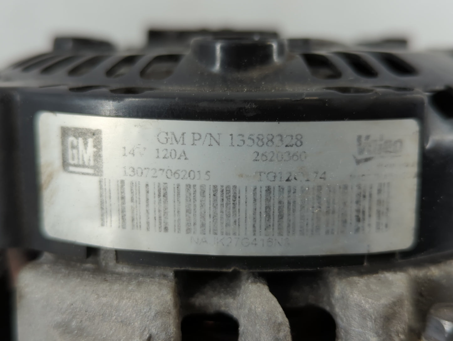 2010-2017 Gmc Terrain Alternator Replacement Generator Charging Assembly Engine OEM P/N:13588328 Fits OEM Used Auto Parts - 