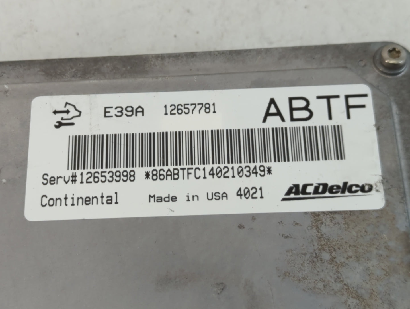 2013-2016 Gmc Terrain PCM Engine Control Computer ECU ECM PCU OEM P/N:12657781 Fits Fits 2013 2014 2015 2016 OEM Used Auto P