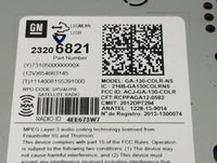 2010-2017 Gmc Terrain Radio AM FM Cd Player Receiver Replacement Fits Fits 2010 2011 2012 2013 2014 2015 2016 2017 OEM Used 
