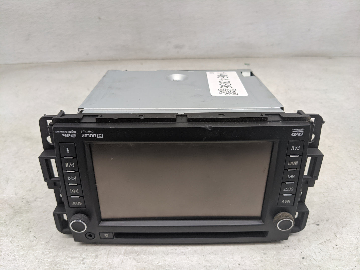 2012-2014 Gmc Yukon Radio AM FM Cd Player Receiver Replacement P/N:22997866 DW468100-7471, UYS-UL8 Fits Fits 2012 2013 2014 