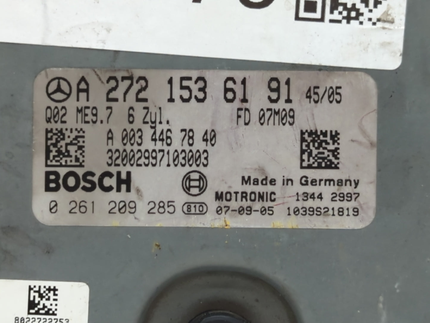 2010-2014 Gmc Yukon PCM Engine Control Computer ECU ECM PCU OEM P/N:0 261 209 285 0261209285 Fits OEM Used Auto Parts - Oemu