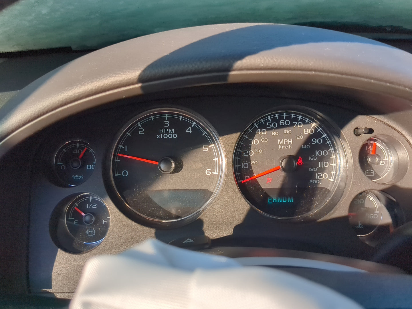 2012-2014 Gmc Yukon Xl 1500 Instrument Cluster Speedometer Gauges Miles:218K Fits Fits 2012 2013 2014 OEM Used Auto Parts - 