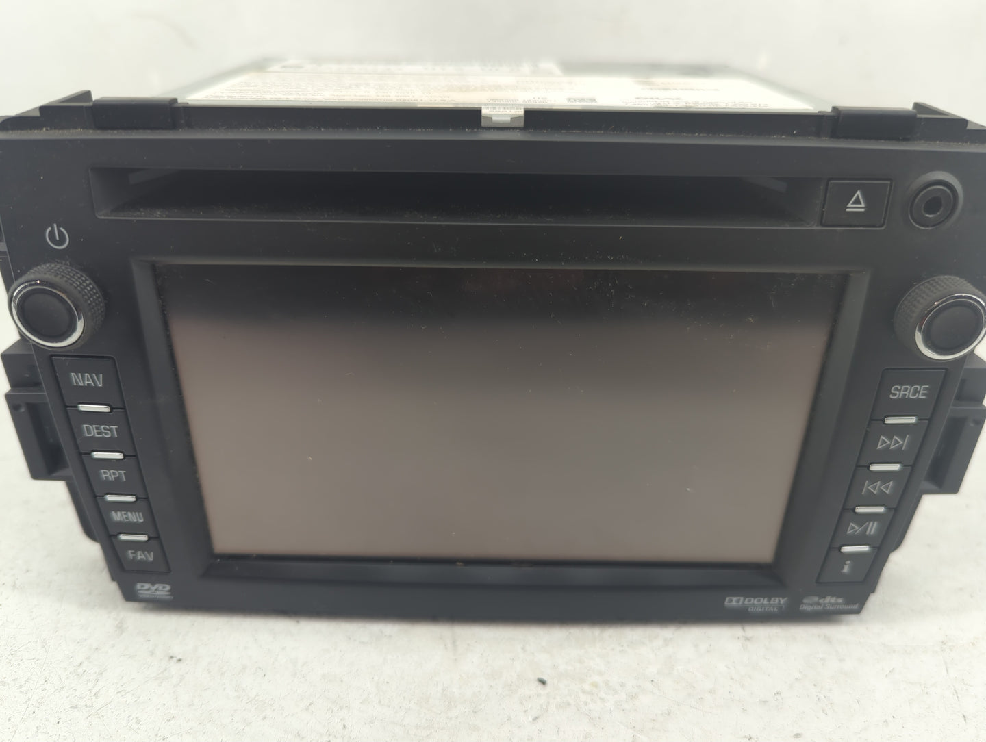 2012-2014 Gmc Yukon Xl 1500 Radio AM FM Cd Player Receiver Replacement P/N:DW468100-7472 23180744 Fits Fits 2012 2013 2014 O