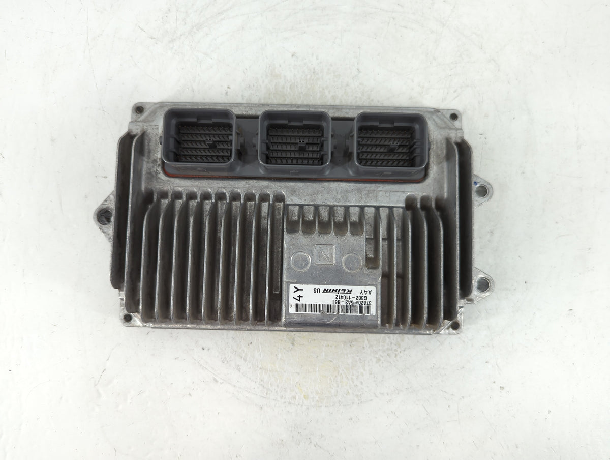 2014 Honda Accord PCM Engine Control Computer ECU ECM PCU OEM P/N:G302-109456 37820-5A2-B61 OEM Used Auto Parts - Oemusedaut